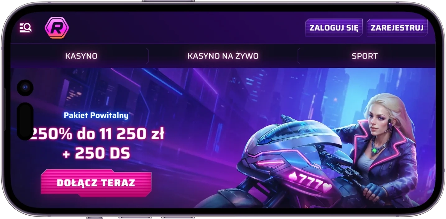 #2 Roby Casino – ogromna biblioteka gier i rozbudowany pakiet cashbacków — kasyno online BLIK